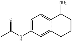 N-(5-amino-5,6,7,8-tetrahydronaphthalen-2-yl)acetamide 结构式