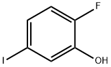 2-フルオロ-5-ヨードフェノール 化学構造式