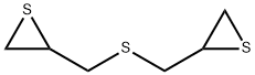 １，１’チオビス（２，３エピチオプロパン） 化学構造式