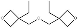 3-エチル-3-｛［（3-エチルオキセタン-3-イル）メトキシ］メチル｝オキセタン 化学構造式