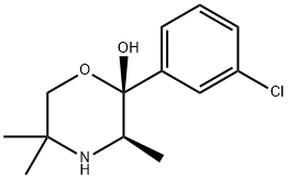 (R,R)-Hydroxy Bupropion Structure