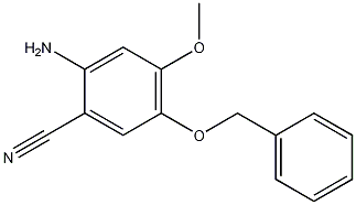 2-Amino-5-(benzyloxy)-4-methoxybenzonitrile