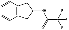 N-(2,3-二氢-1H-茚-2-基)-2,2,2-三氟乙酰胺, 193756-44-4, 结构式