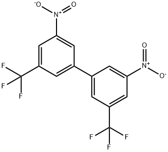 3,3'-Dinitro-5,5'-bis(trifluoromethyl)biphenyl Structure