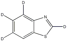 Benzothiazole-d4 Structure