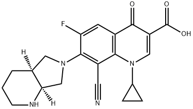 パラドフロキサシン 化学構造式