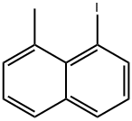 1-Iodo-8-methylnaphthalene Struktur