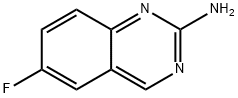 6-氟喹唑啉-2-胺 结构式