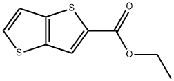 噻吩并[3,2-B]噻吩-2-羧酸乙酯, 201004-08-2, 结构式
