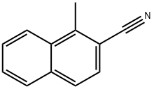 2-Cyano-1-methylnaphthalene Struktur