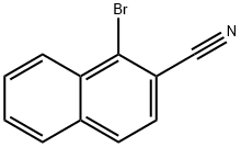 1-Bromo-2-cyanonaphthalene Struktur