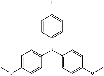 4-Iodo-4',4''-dimethoxytriphenylamine Structure