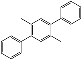 1,4-DIMETHYL-2,5-DIPHENYLBENZENE 结构式