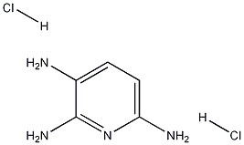 吡啶-2,3,6-三胺二盐酸盐 结构式