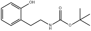 (2-羟基苯乙基)氨基甲酸叔丁酯,20286-84-4,结构式