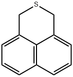 1H,3H-Naphtho[1,8-cd]thiopyran Struktur