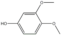 3,4-Dimethoxyphenol 结构式