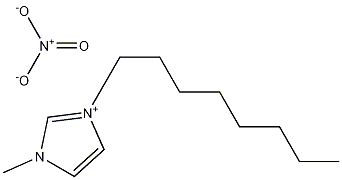 1-Methyl-3-octyl-1H-imidazolium nitrate Struktur