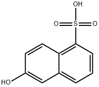6-hydroxy-1-naphthalenesulfonic acid,20386-27-0,结构式