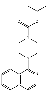 Tert-Butyl4-(Isoquinolin-1-Yl)Piperazine-1-Carboxylate Structure