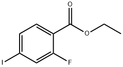 ethyl 2-fluoro-4-iodobenzoate Struktur