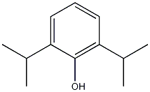 2,6-Diisopropylphenol Struktur