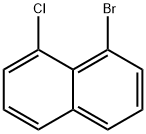 1-Bromo-8-chloronaphthalene Struktur