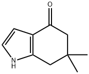 6,6-dimethyl-6,7-dihydro-1H-indol-4(5H)-one Struktur
