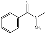 N-甲基-N-硫代苯甲酰肼, 21048-05-5, 结构式
