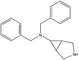 exo-6-[Bis(phenylmethyl)amino]-3-Azabicyclo[3.1.0]hexane,210482-10-3,结构式