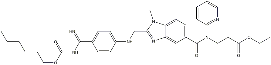 达比加群酯,211915-06-9,结构式