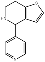 4-(Pyridin-4-yl)-4,5,6,7-tetrahydrothieno[3,2-c]pyridine Structure