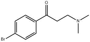 3-(Dimethylamino)-4'-bromopropiophenone 结构式