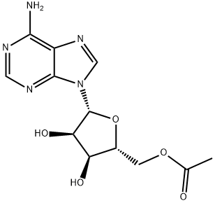 5'-O-乙酰基腺苷 结构式