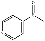 4-(Methylsulfinyl)pyridine 结构式