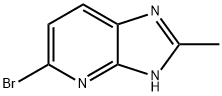 5-溴-2-甲基-1H-咪唑并[4,5-B]吡啶, 219762-28-4, 结构式