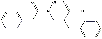 ALPHA-[[羟基(2-苯基乙酰)氨基]甲基]苯丙酸 结构式