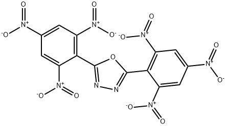 2,5-Dipicryl-1,3,4-oxadiazole Struktur