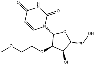 2′-O-(2-メトキシエチル)ウリジン 化学構造式