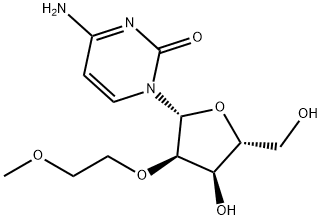 2'-O-(2-甲氧基乙基)胞苷,223777-16-0,结构式