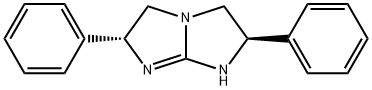 (2R,6R)-2,3,5,6-Tetrahydro-2,6-diphenyl-1H-imidazo[1,2-a]imidazole Structure