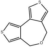 4H,6H-Dithieno(3,4-C:3',4'-E)oxepin 结构式