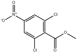 Methyl 2,6-dichloro-4-nitrobenzoate Structure