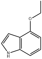 4-乙氧基吲哚, 23456-82-8, 结构式