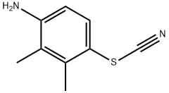 2,3-DIMETHYL-4-THIOCYANATOANILINE 结构式