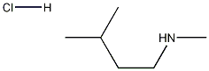 N-(3-甲基丁基)-N-甲胺盐酸盐 结构式