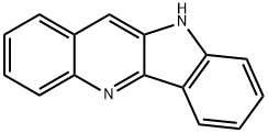 10H-indolo[3,2-b]quinoline,243-58-3,结构式