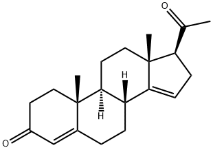 孕甾-4,14-二烯-3,20-二酮, 24377-08-0, 结构式