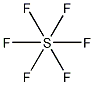 Sulfur hexafluoride Struktur