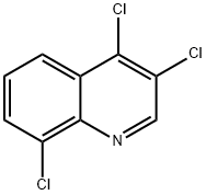 3,4,8-Trichloroquinoline Structure